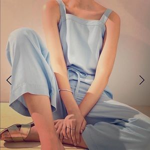 Chambray Denim Jumpsuit NWT Loft